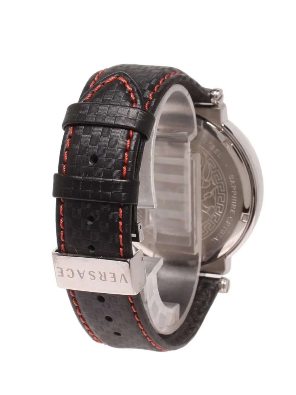 Versace Watch Vfg Quartz Black